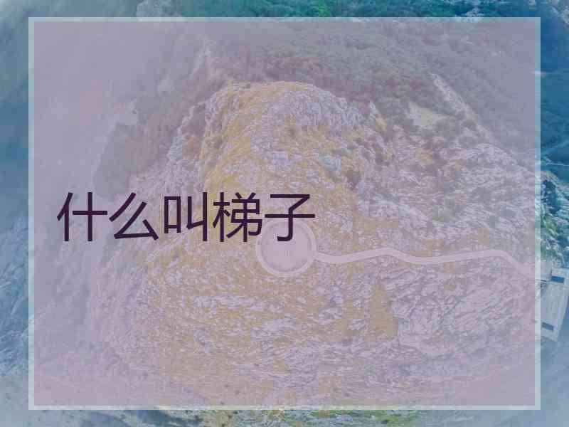 什么叫梯子