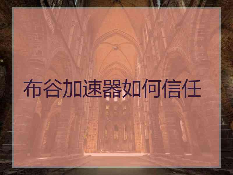 布谷加速器如何信任