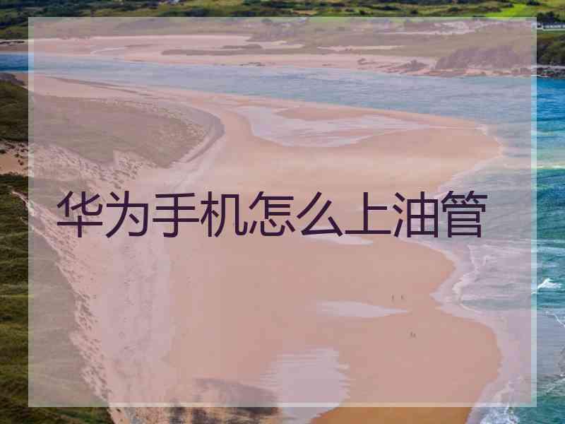 华为手机怎么上油管